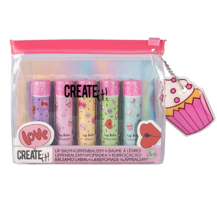 CREATE IT! LIPBALM 5X IN BAG