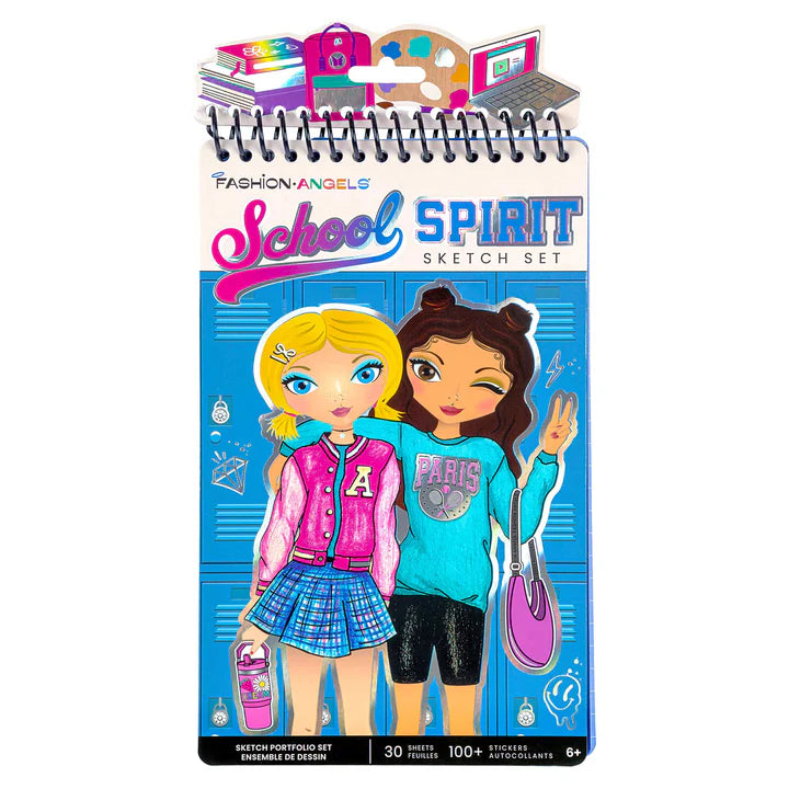 School Spirit Compact Sketch Portfolio