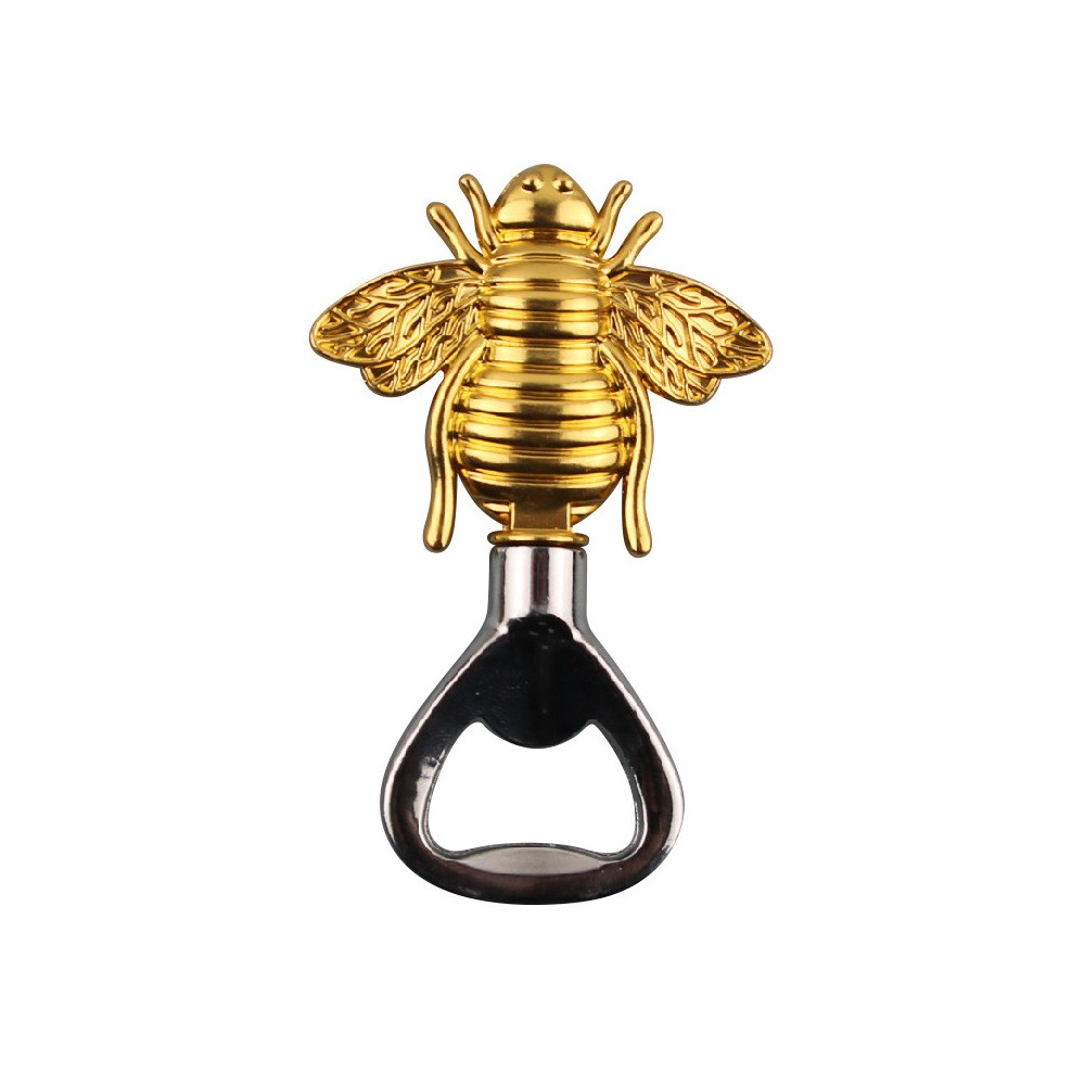 ABRIDOR BOTELLAS ABEJA PLATEADO