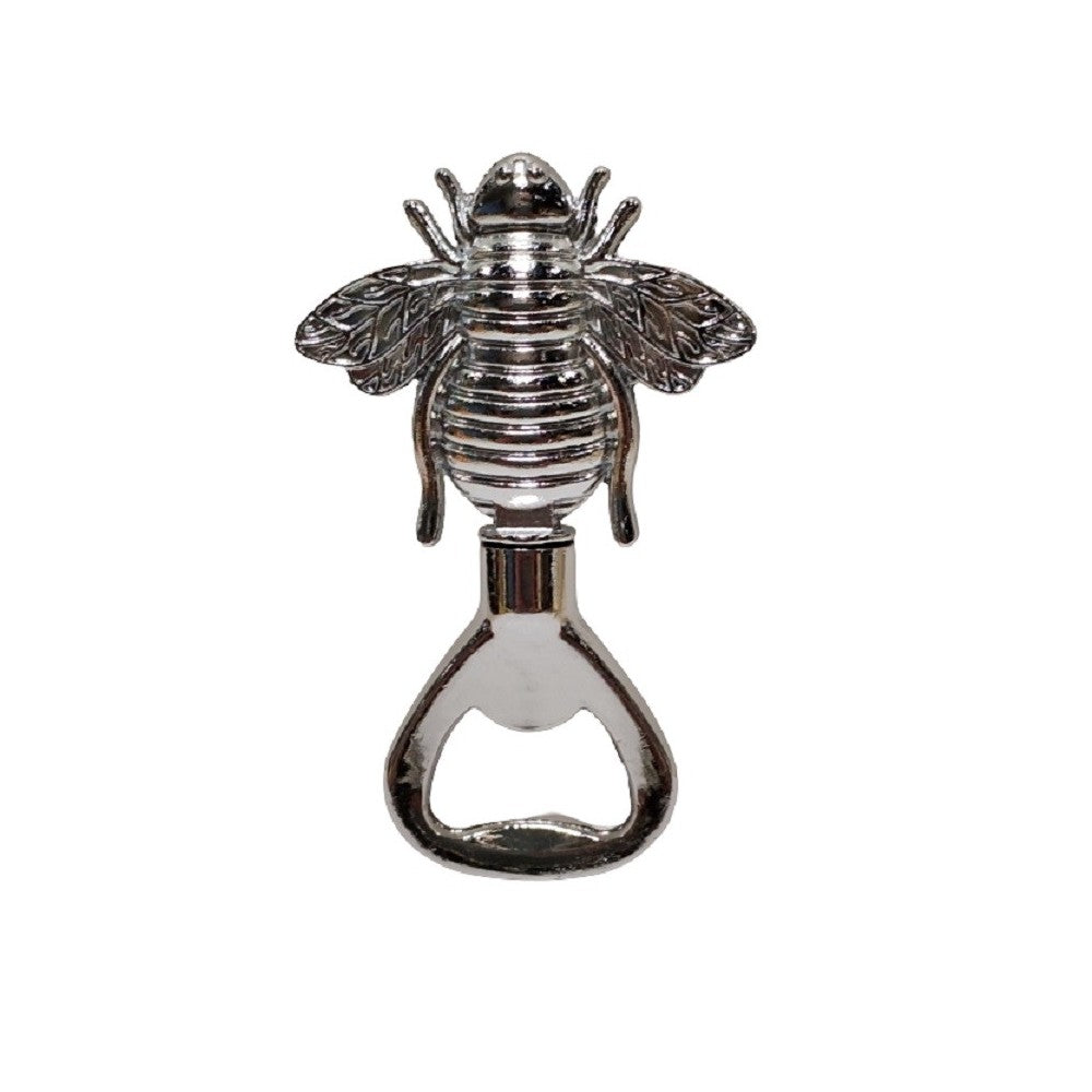 ABRIDOR BOTELLAS ABEJA PLATEADO
