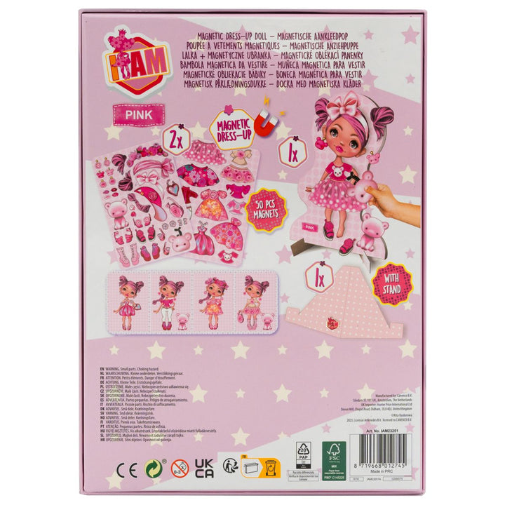 I AM MAGNETIC DRESS UP DOLL