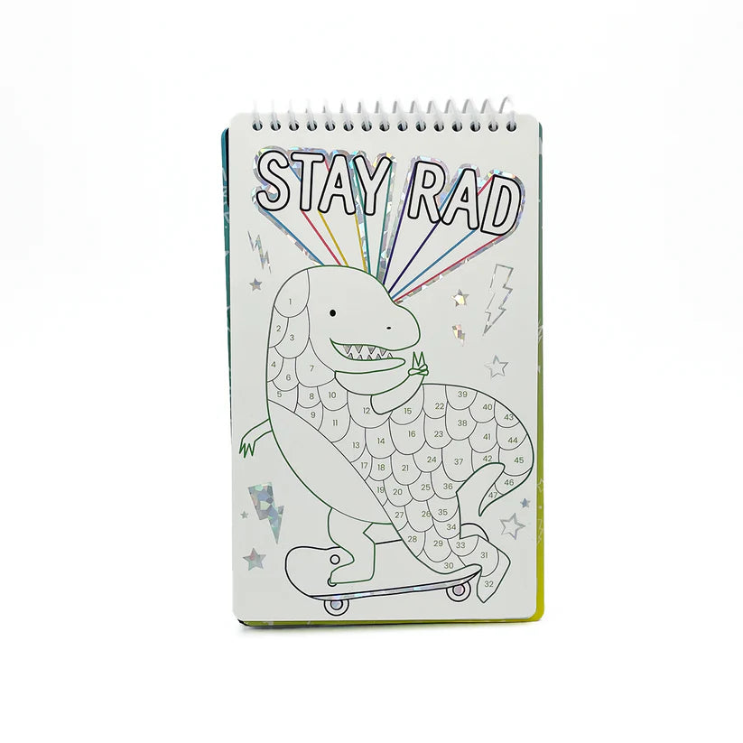 Croquera Stickers para Colorear Omg