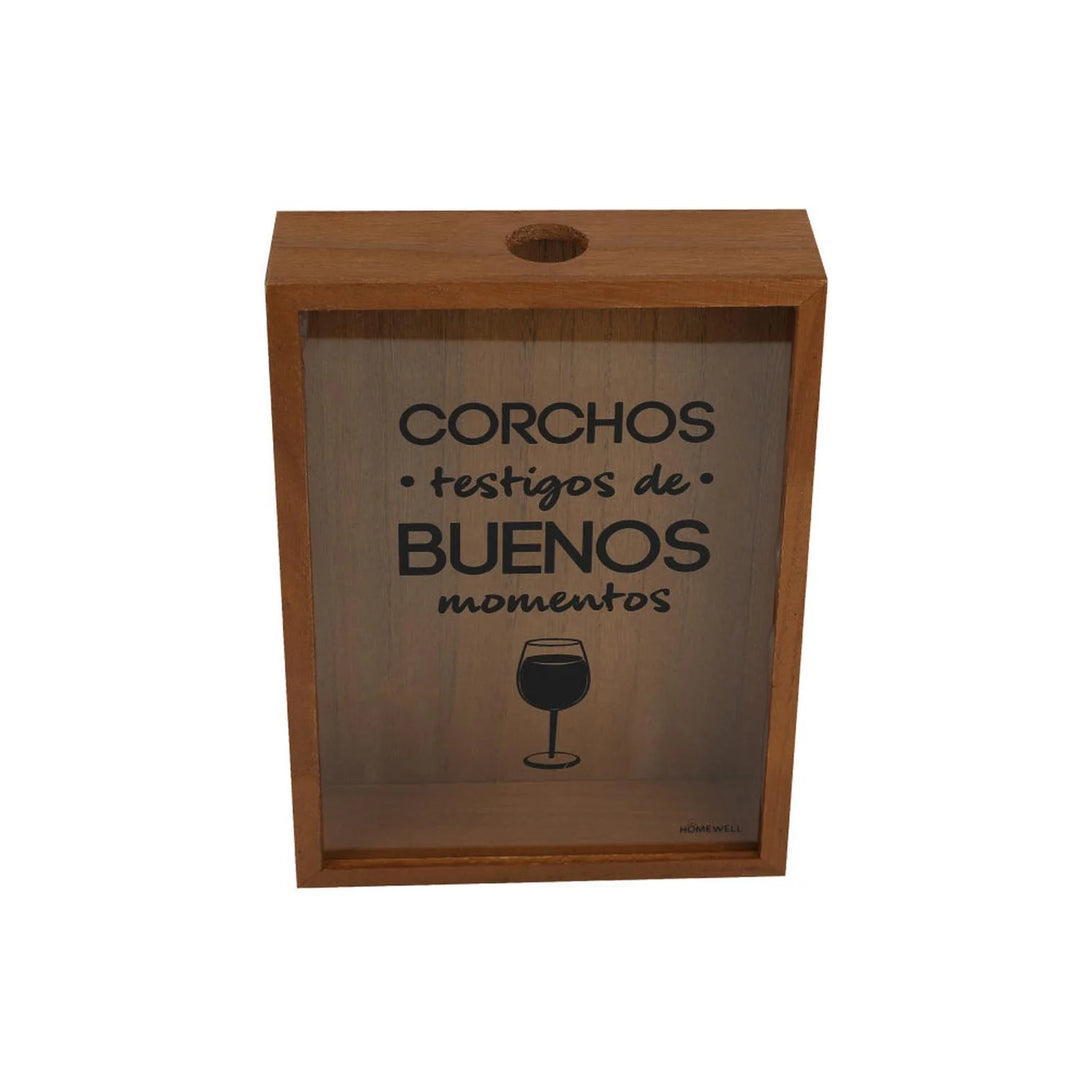 Caja Decorativa para Corchos 24x34x6.5cm