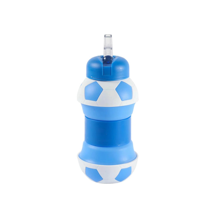 BOTELLA DE AGUA SILICONA PLEGABLE 600ML