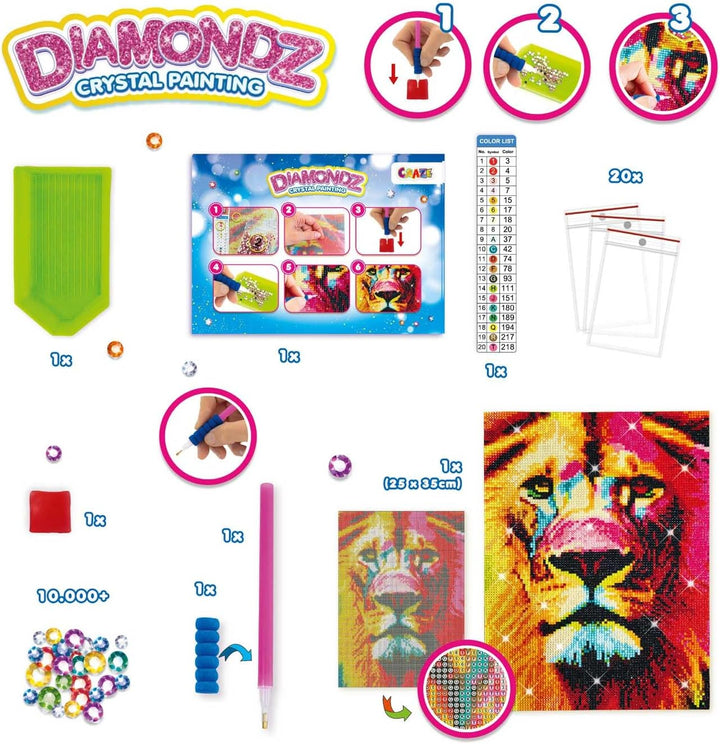 DIAMONDZ - Picture Set Lion