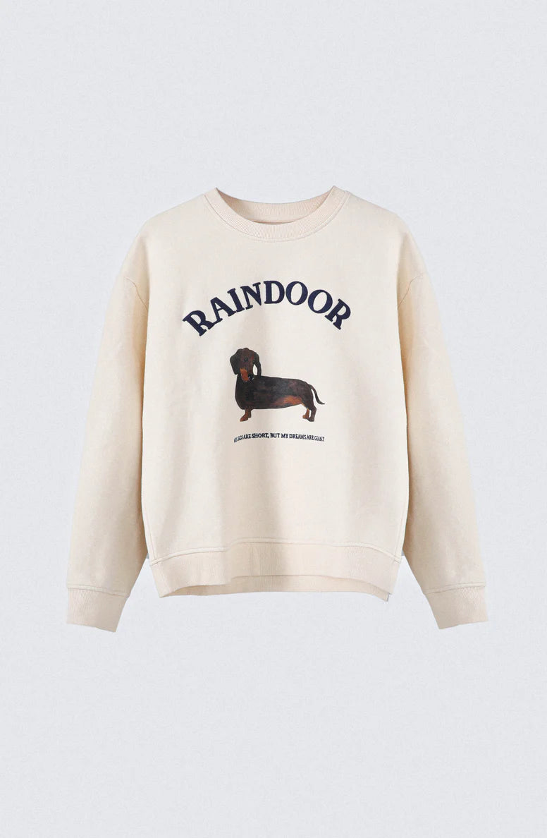 Polerón Crew Neck Estampado Bone