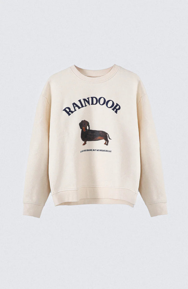 Polerón Crew Neck Estampado Bone