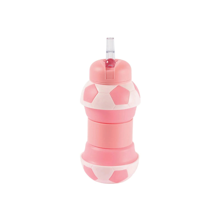 BOTELLA DE AGUA SILICONA PLEGABLE 600ML