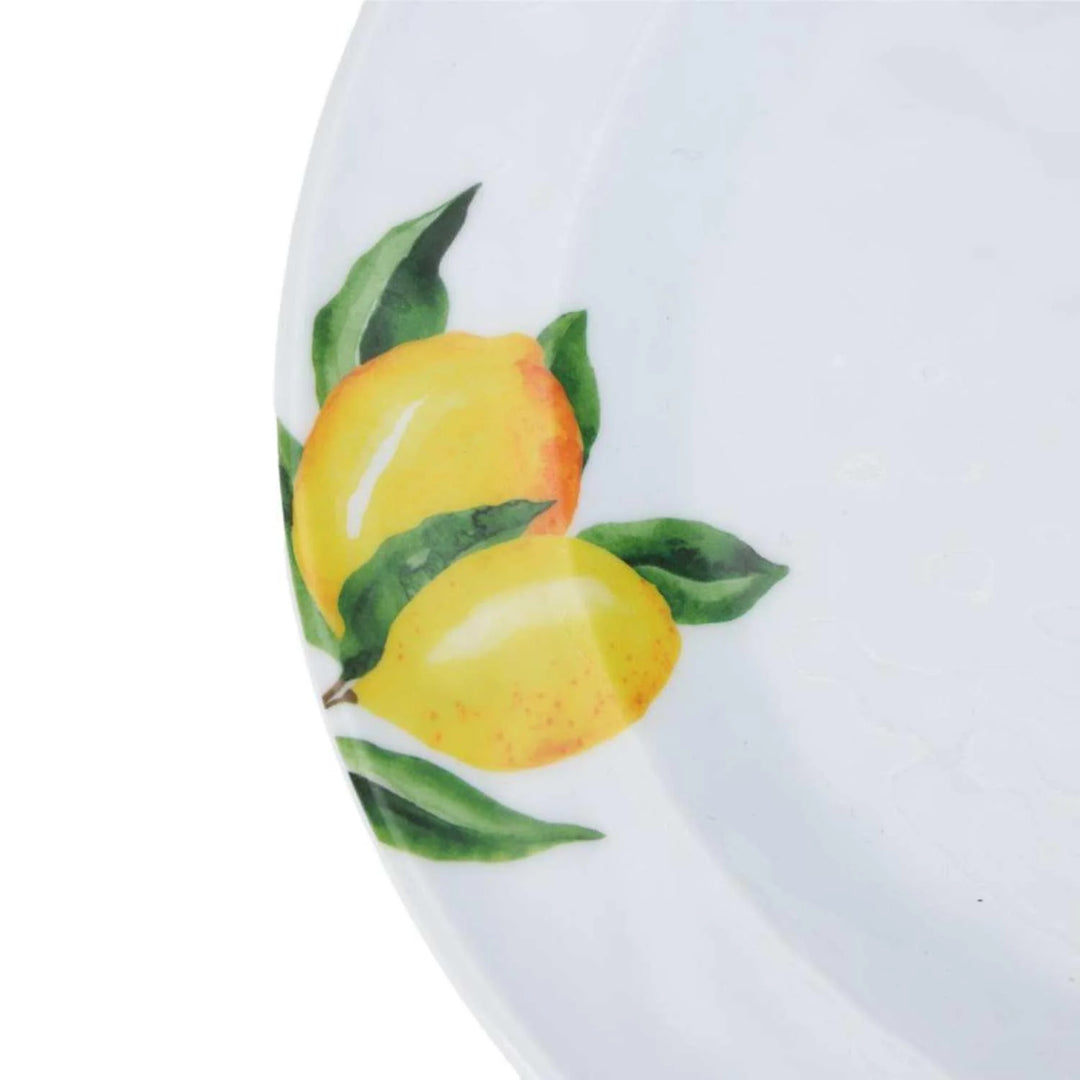 Plato Melamina Diseño Limones 28x28x2.2cm