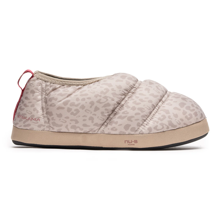 Pantufla Futaleufu Beige Animal Print