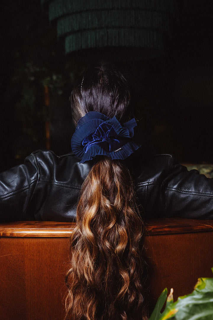 BAMBA SAVAGE NAVY VELVET