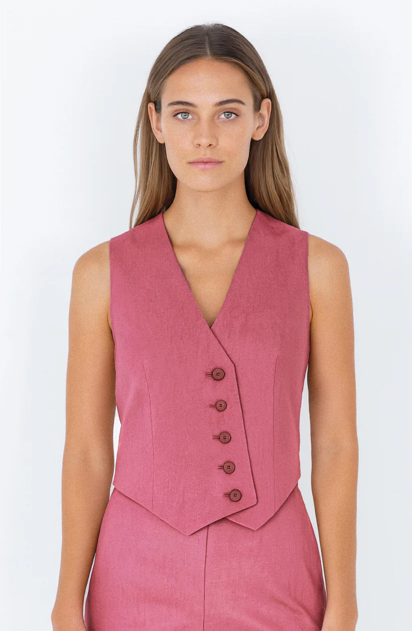Vest Cruzado Pink