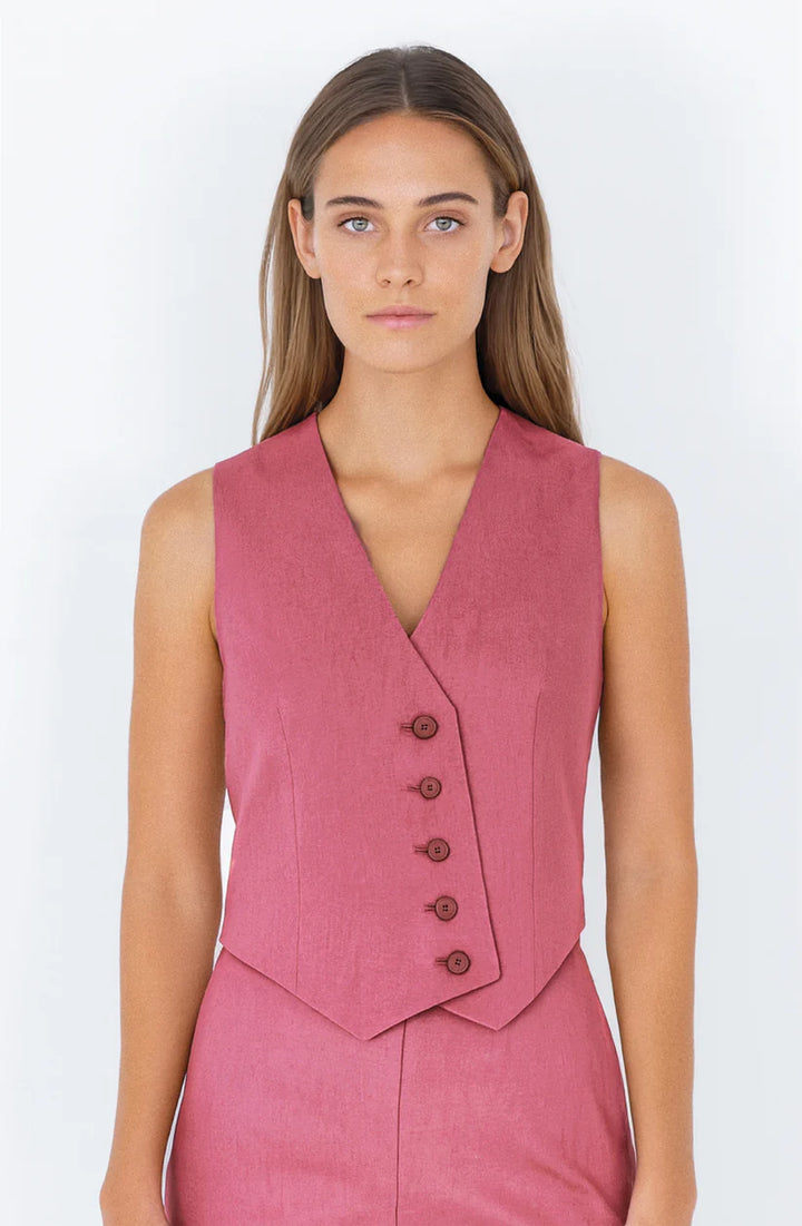 Vest Cruzado Pink