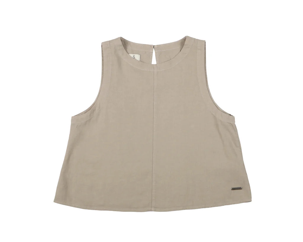 Blusa Mujer Sin Mangas Caulle - Lino
