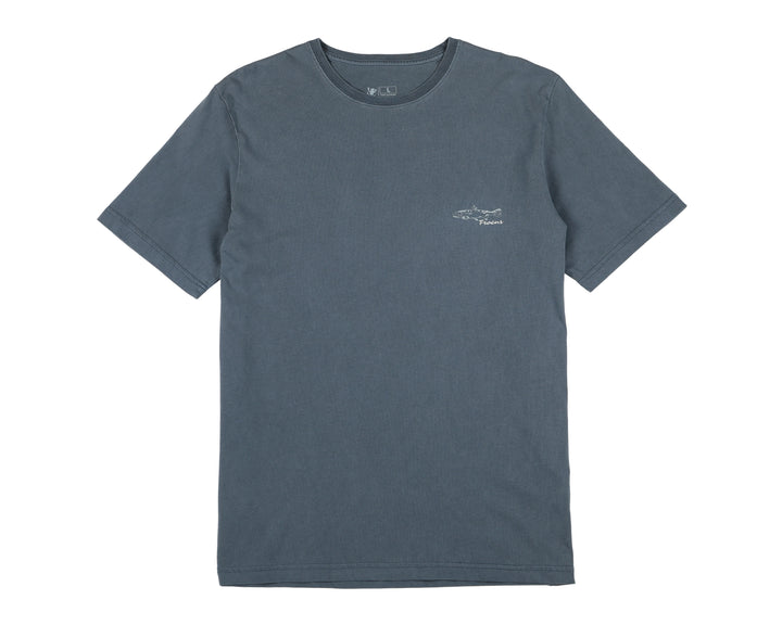 Polera  manga corta Pez azul