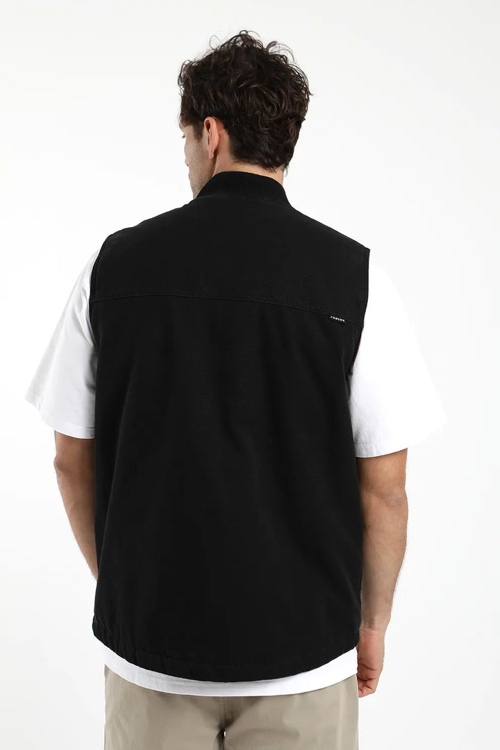 Chaqueta sin mangas Fresno negro