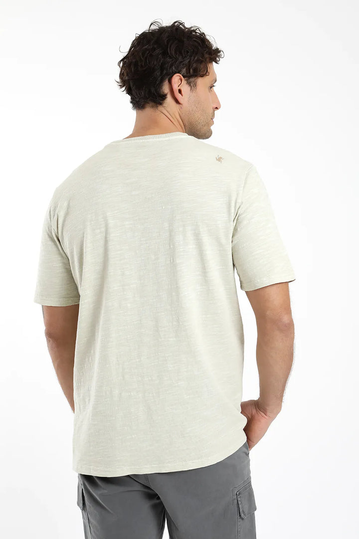 Polera manga corta Mao beige