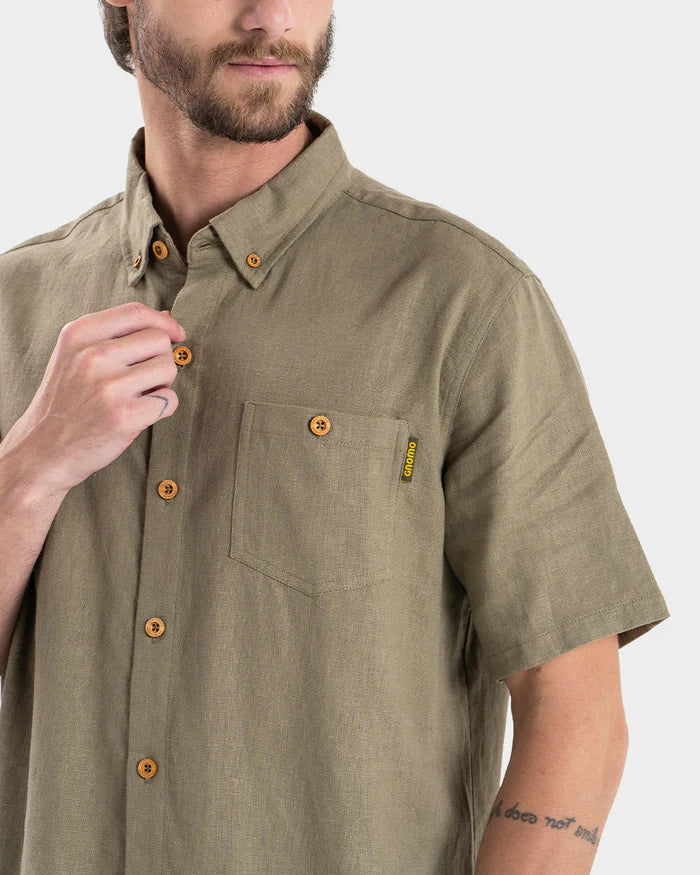 Camisa Lino Ceril Hombre
