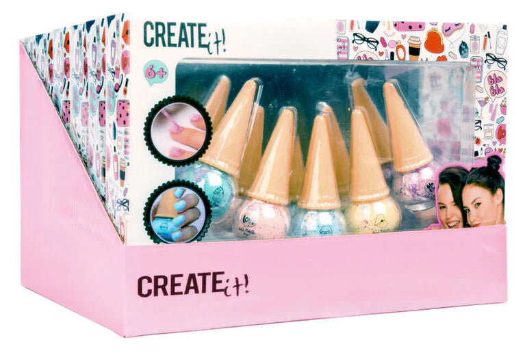 CREATE IT! NAIL POLISH ICECREAM GIFTBOX 5-PACK DIS