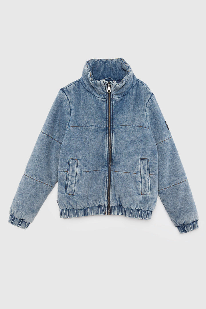 Parka Silveria Organica Denim Mujer
