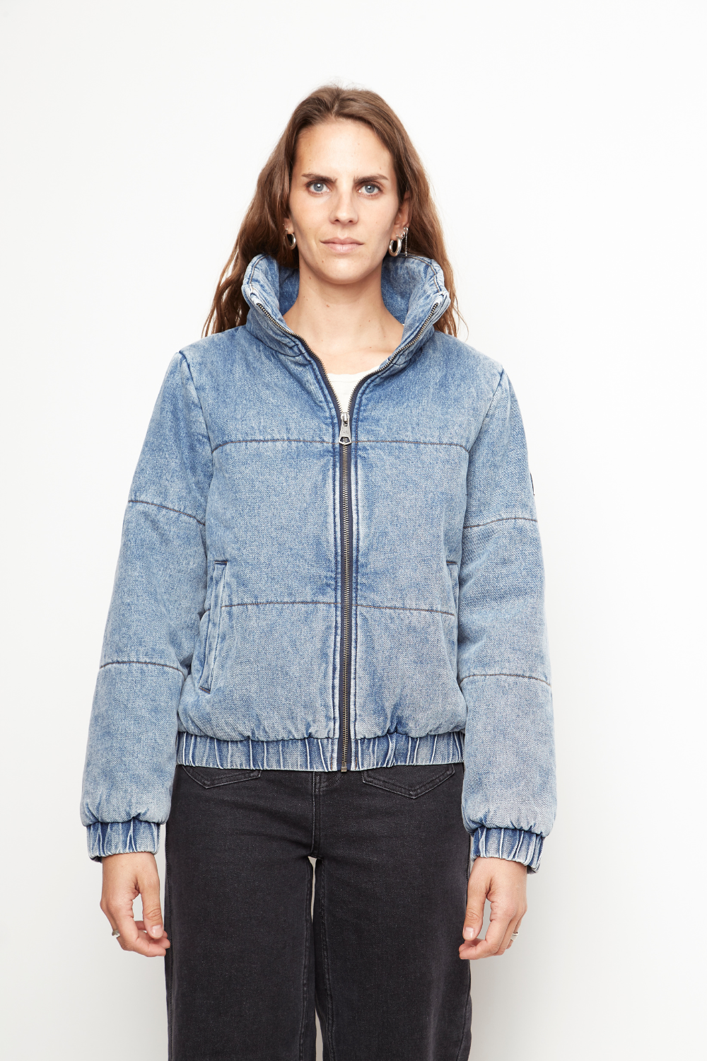 Parka Silveria Organica Denim Mujer