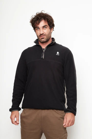 Polar Cautin Reciclado Negro Hombre