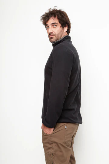 Polar Cautin Reciclado Negro Hombre