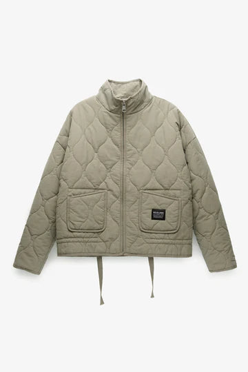 Chaqueta Vespa Cord Organica Verde Mujer