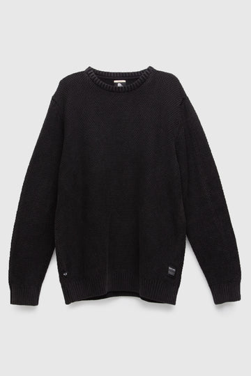 Sweater Rau Organico Negro Hombre
