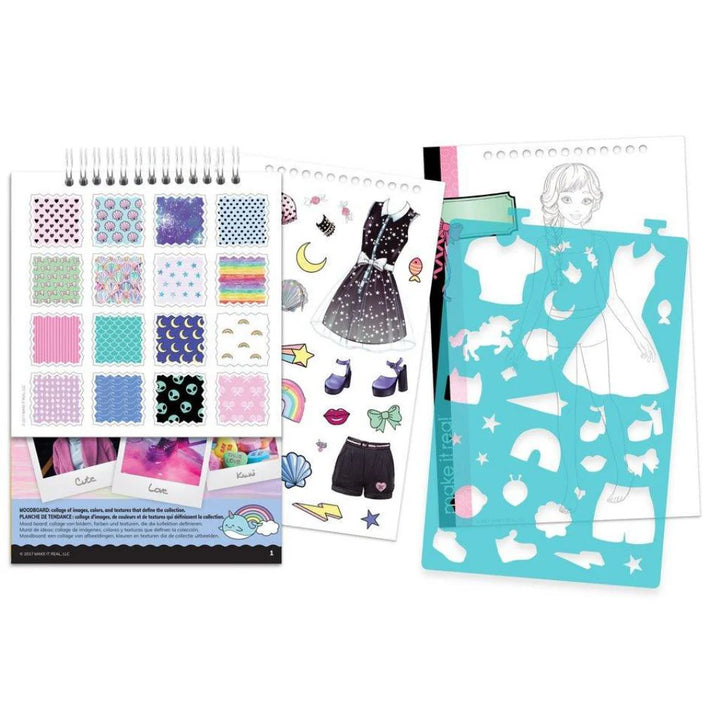 Fashion Design Sketchbook: Pastel Pop!