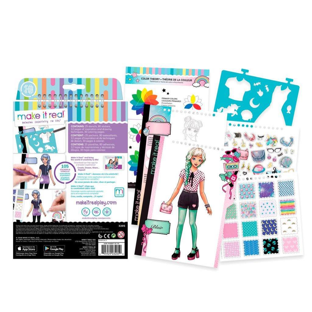 Fashion Design Sketchbook: Pastel Pop!