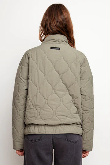 Chaqueta Vespa Cord Organica Verde Mujer