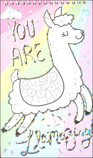 STICKER BY NUMBER - LLAMA