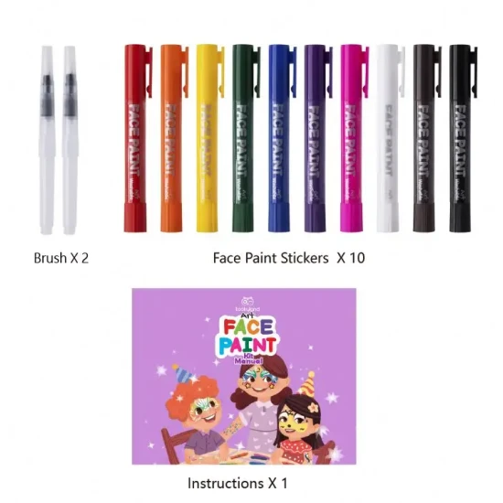 Face Paint 10 Color