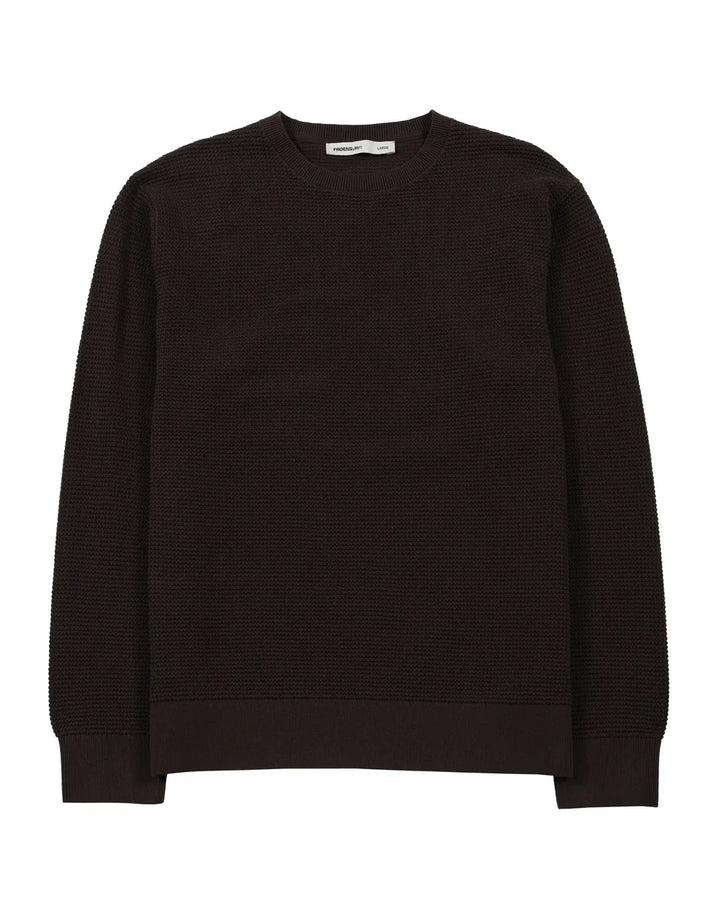 Chaleco hombre Maullín café