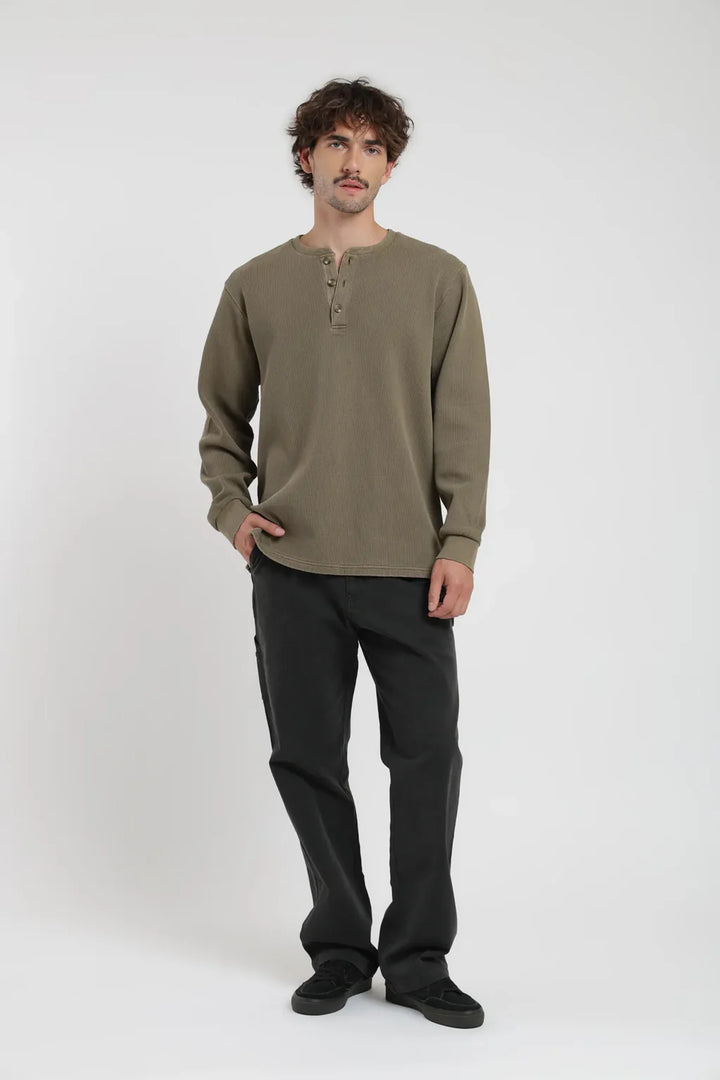 Polerón hombre Atlántico olivo