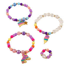 Set para hacer pulseras Sueño de arcoiris