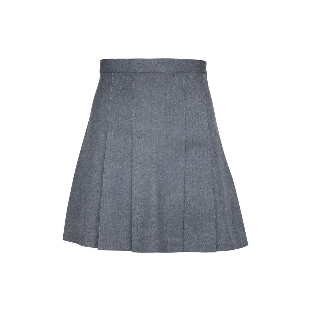 Falda gris escolar