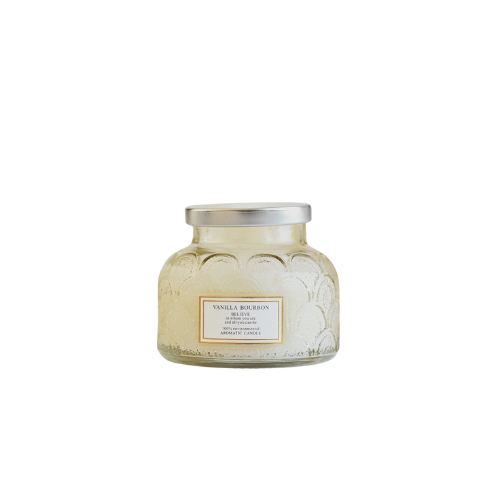Vela bomb color natural fragancia Vainilla Bourboun