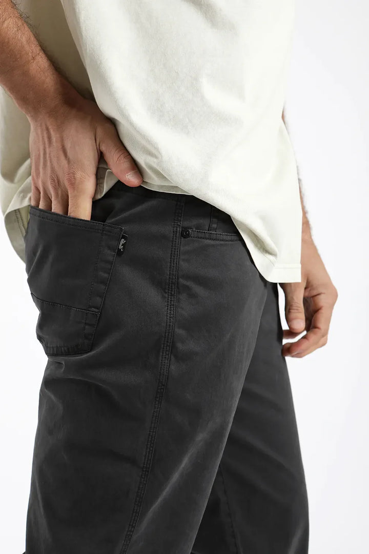 Pantalón hombre Shaper grafito - Algodón orgánico