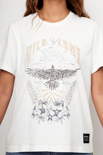 Polera Genovesa Organica Blanca Mujer