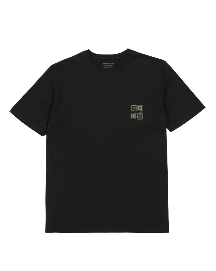 Polera manga corta hombre South negro