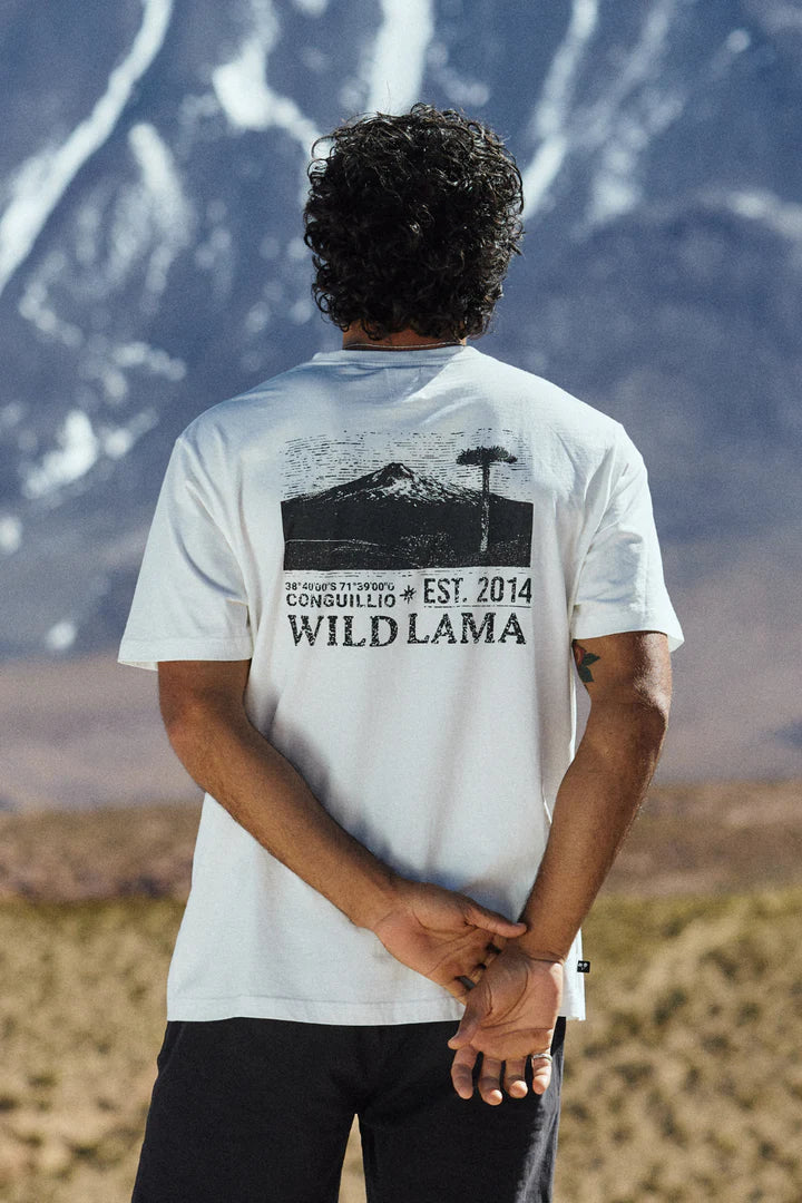 Polera Rolan Organica Blanca hombre