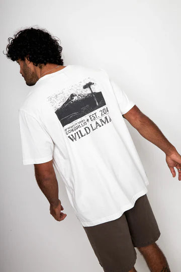 Polera Rolan Organica Blanca hombre