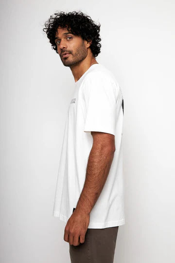 Polera Rolan Organica Blanca hombre