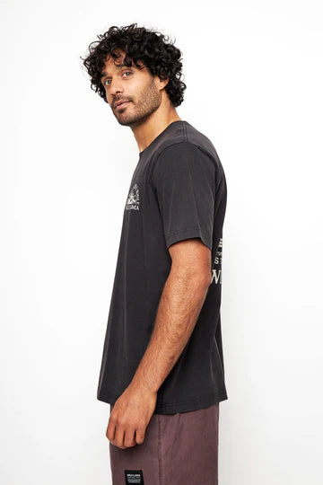 Polera Rolan Organica Negra hombre