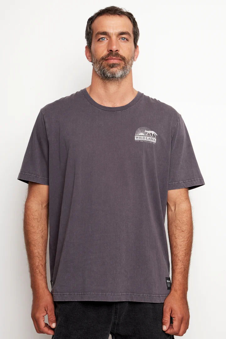 Polera Tori Organica Azul Hombre
