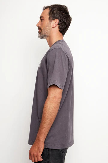 Polera Tori Organica Azul Hombre