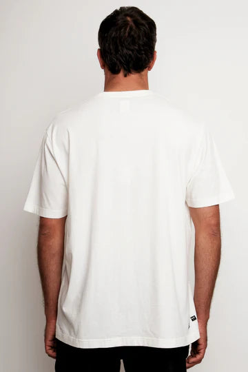 Polera Tori Organica Blanca Hombre