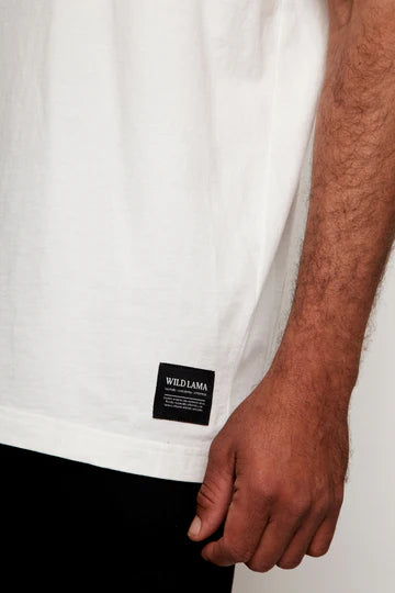 Polera Tori Organica Blanca Hombre